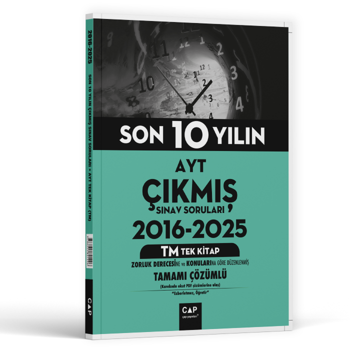 ÇAP YKS AYT ÇIKMIŞ SRLRI TÜM TEK TM 2016-2025